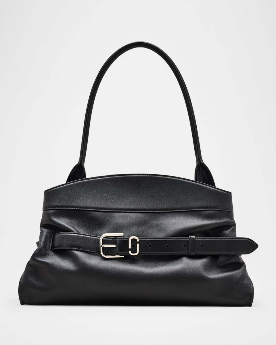 The Satchel Leather Shoulder Bag